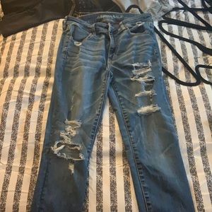 Ripped American Eagle jeans